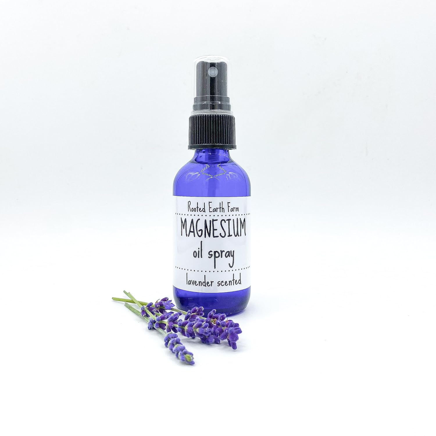 Magnesium Oil Spray - Lavender Scented - 2 oz - Extra Strength - All Natural - Made with Dead Sea Salt