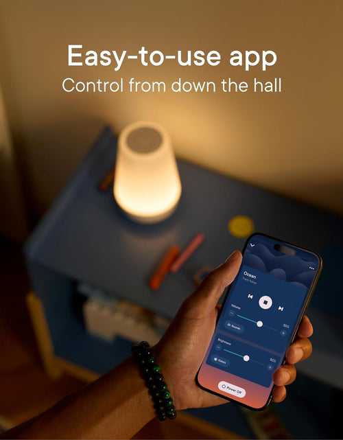 Load image into Gallery viewer, Rest Baby Sound Machine, Night Light | 2nd Gen | Sleep Trainer, Time-to-Rise Alarm Clock, White
