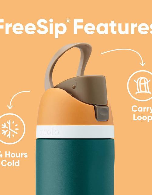 Load image into Gallery viewer, Insulated Stainless Steel Water Bottle with Straw, BPA-Free Sports Water Bottle, Great for Travel, 32 Oz, Summer Sweetness
