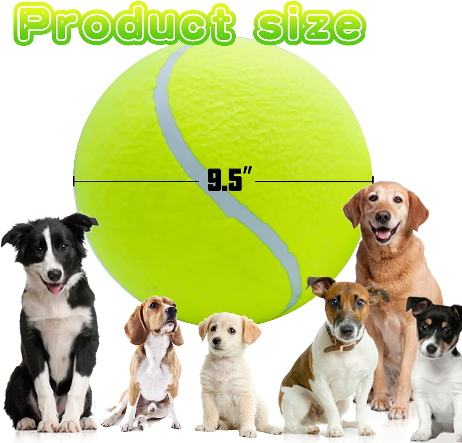 Jumbo Dog Tennis Ball