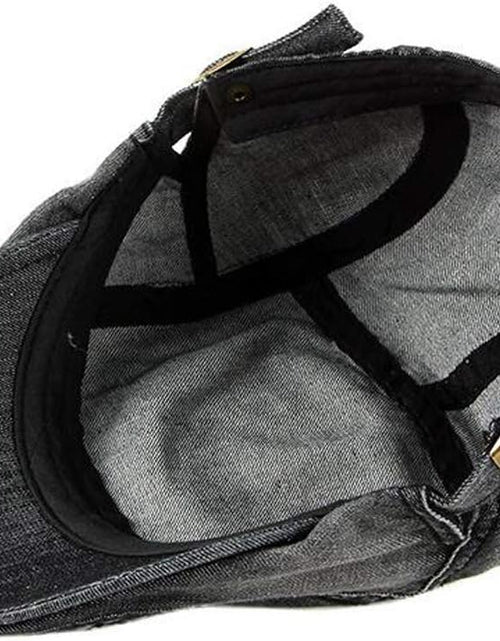 Load image into Gallery viewer, Men&#39;s Hats Denim Cotton Newsboy Cap Driving Hunting Cabbie Hats (2 Pack)
