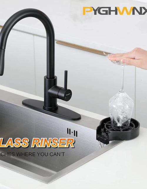 Load image into Gallery viewer, Glass Rinser,Kitchen Aink Faucet Bottle Washer, Cleaner Accessories
