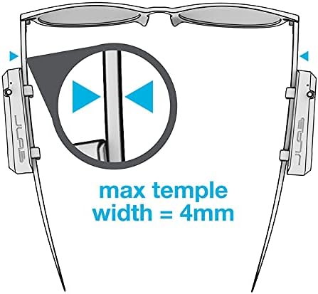 Frames Wireless Open-Ear Audio for Your Glasses, 8-hour Bluetooth Playtime