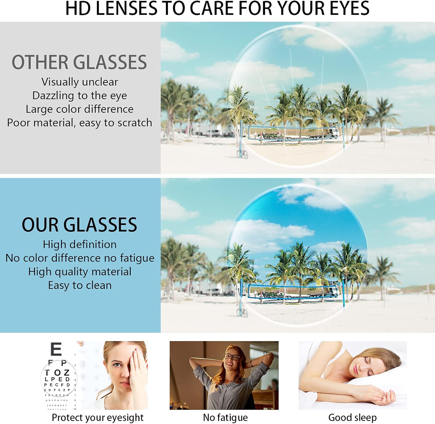 2 Pack Progressive Multifocus Reading Glasses Men and Women Computer Blue Light Blocking Anti Eyestrain Readers (Blue Brown, 1.50)