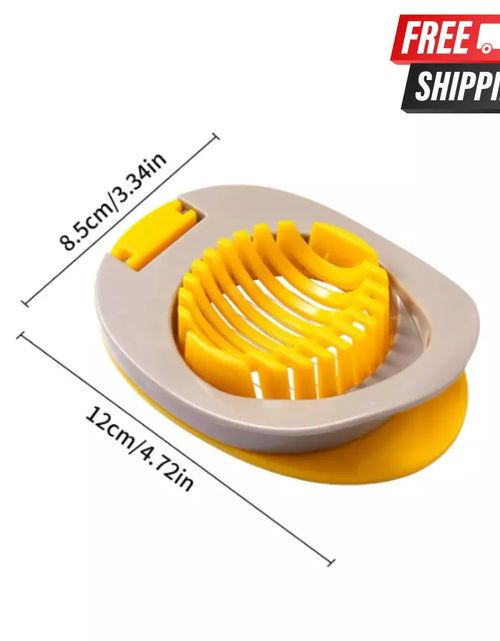 Load image into Gallery viewer, Egg Slicer for Boiled Eggs Strawberry Cutter with Stainless Steel Wire ( 1 pieces)
