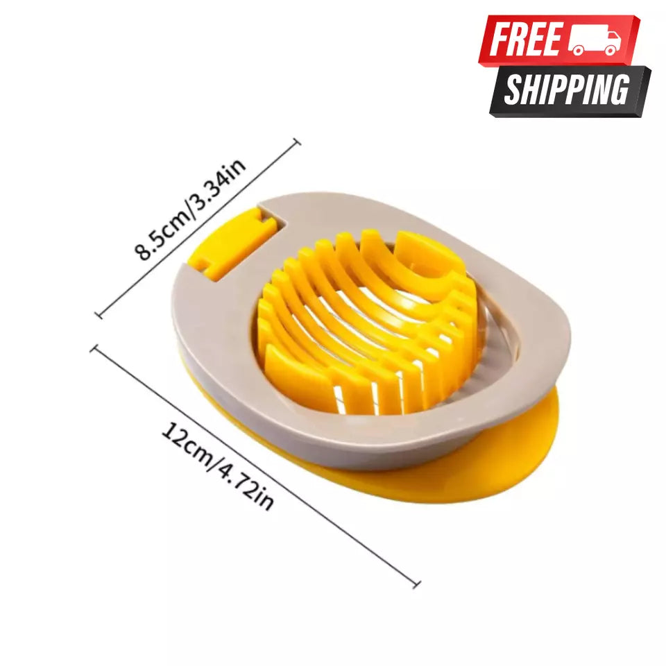 Egg Slicer for Boiled Eggs Strawberry Cutter with Stainless Steel Wire ( 1 pieces)