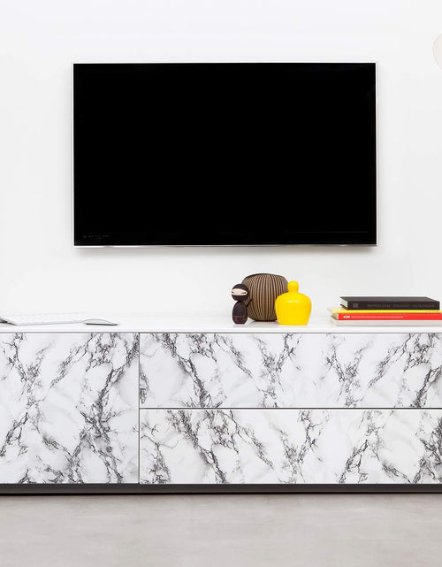 Load image into Gallery viewer, Marble Kitchen Countertop Peel and Stick Wallpaper Table Desk Furniture Counter Top Covers 15.8x78.8 in
