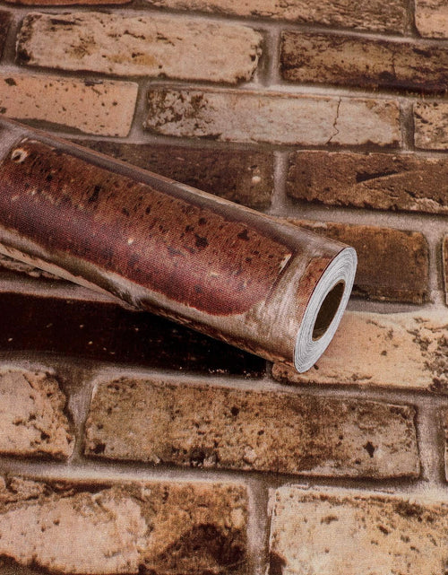 Load image into Gallery viewer, Brick Wallpaper for Home Decoration, Kitchen Wallpaper Stick and Peel Backsplash,  17.7&quot; x 197&quot;
