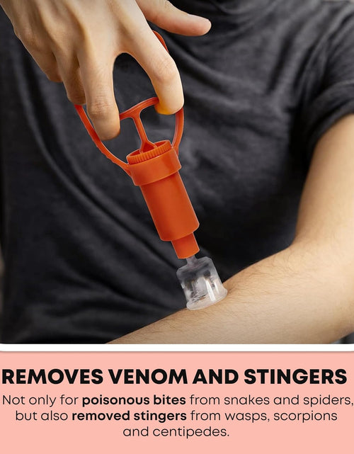 Load image into Gallery viewer, First Aid Snake Bite Venom Extractor Kit Latex Free
