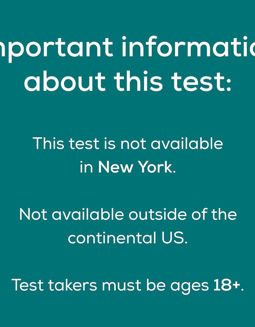 Load image into Gallery viewer, Chlamydia and Gonorrhea Test at-Home Collection Kit - Discreet, Accurate Results from a CLIA-Certified Lab Within Days - Ages 18+

