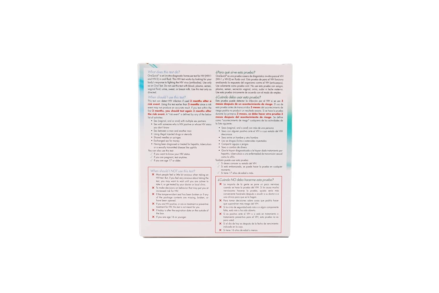 In-Home HIV Test