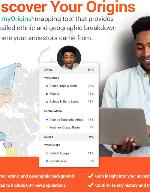 Load image into Gallery viewer, Ancestry &amp; DNA Test Kit, Discover Your Origins &amp; Unlock Your Geographic Roots, Connect with Your DNA Relatives
