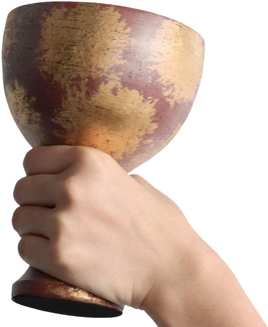Holy Grail Cosplay Accessories Collection Resin Replica Home Decoration Decor (Gold)