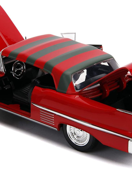 Load image into Gallery viewer, 1:24 Nightmare - &#39;57 Cadillac W/Figure, Red, Standard, 26066
