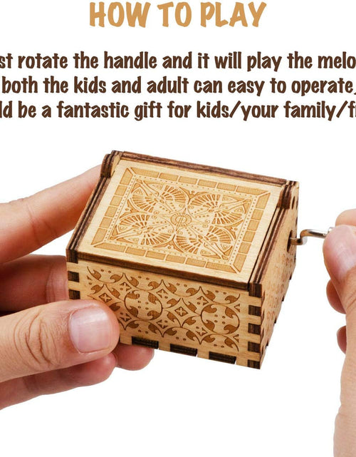 Load image into Gallery viewer, Wooden Music Box - Can’t Help Falling in Love Music Boxf or The Lover Or Boyfriend

