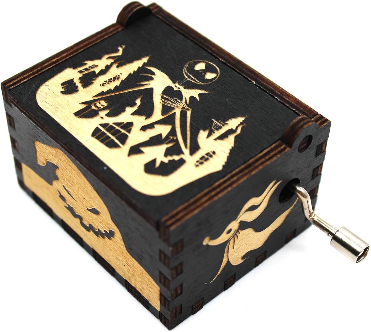 Wooden Music Box – Color Painting Music Box, The Nightmare