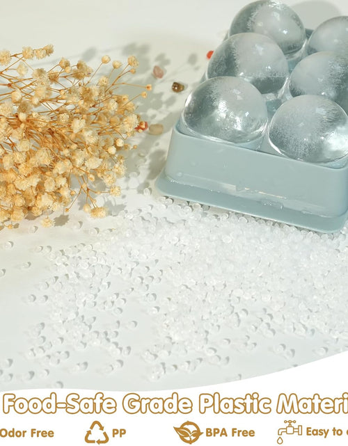 Load image into Gallery viewer, Large Ice Cube Molds with Lid&amp;Bin, 2Inch Whiskey Ice Mold for Space-saving, 2Pack
