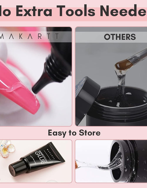 Load image into Gallery viewer, Nail Rhinestone Glue for Nails, Super Strong Gel Nail Glue for Nail Charm 3D Nails Bling
