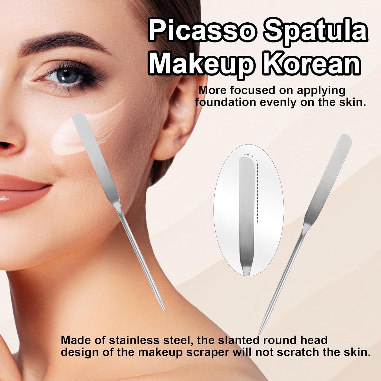 5pcs Makeup Spatula Korean Set