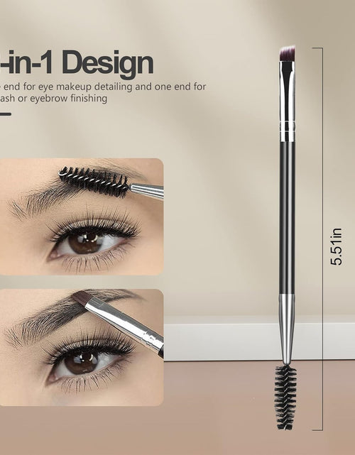 Load image into Gallery viewer, Eyebrow Brush Eyelash Separator Brow Comb &amp; Lash Spoolie Professional Eye Makeup Tools (3 Pieces Set)
