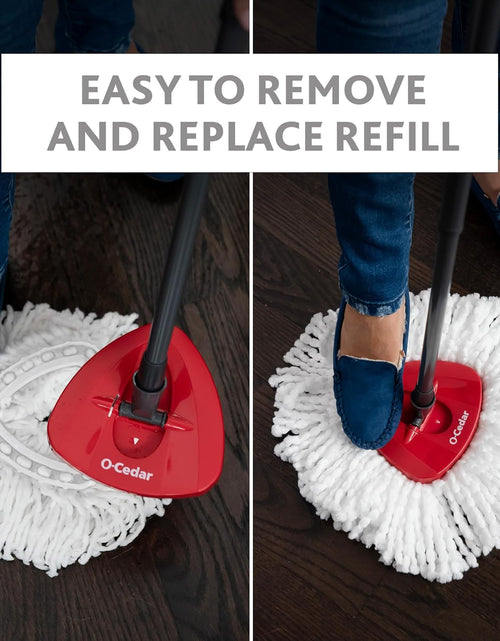Load image into Gallery viewer, O-Cedar Easy Wring Microfiber Spin Mop Set
