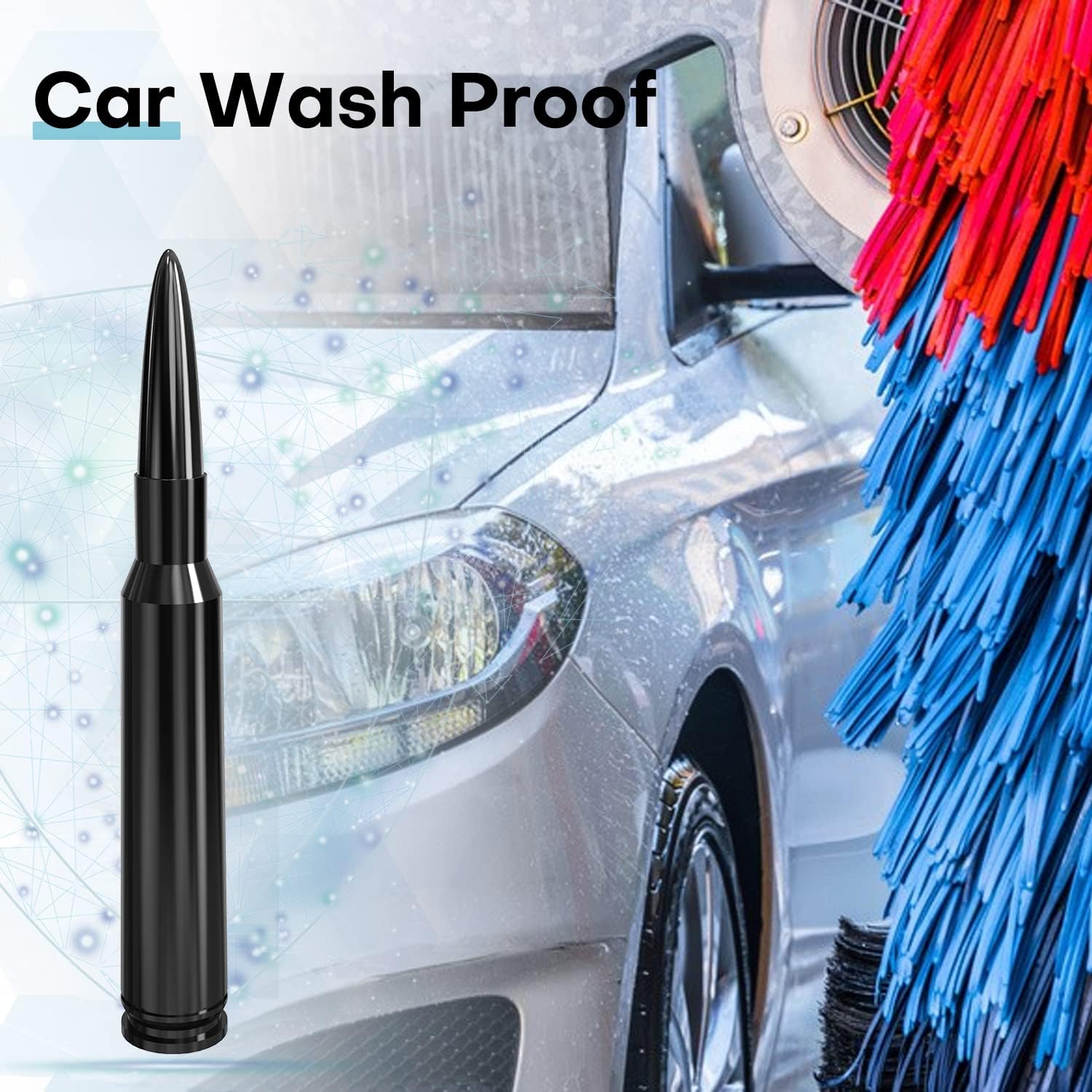 Chevy Vehicle Antenna Replacement Mast Car Truck for GM GMC Chevrolet Pickup Trucksc