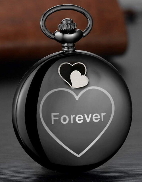 Load image into Gallery viewer, Pocket Watch with Chain, Engraved to My Son, I Love You Pocket Watches
