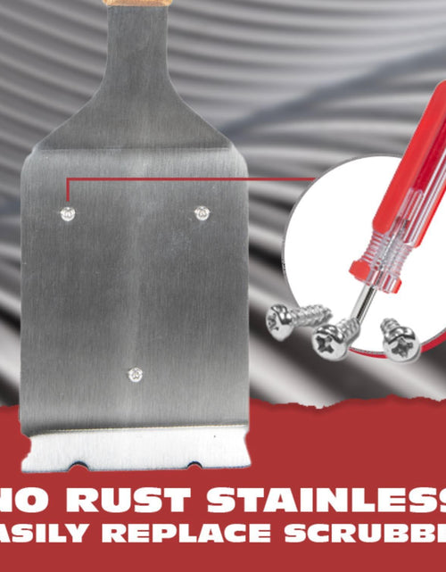Load image into Gallery viewer, BBQ-Aid Grill Brush and Scraper for Barbecue No Scratch- BBQ Grill Brush for Any Grill

