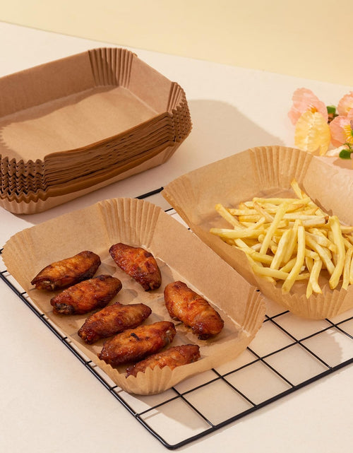 Load image into Gallery viewer, 6-in-1 Indoor Grill,100PCS Rectangular Air Fryer Disposable Paper Liner
