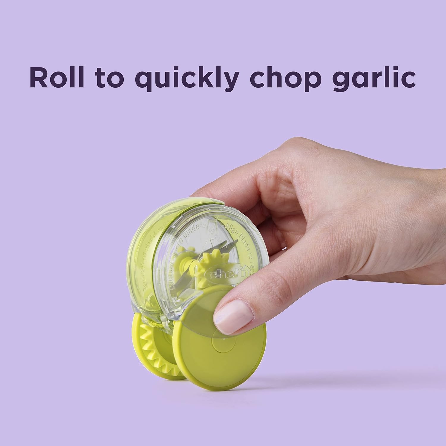Garlic Chopper, One Size, Green