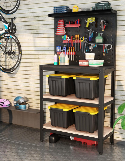 Load image into Gallery viewer, 72 Quart Plastic Storage Bin, Stackable and Nestable Storage Boxes with Yellow Lids and Secure Latching Buckles, Yellow
