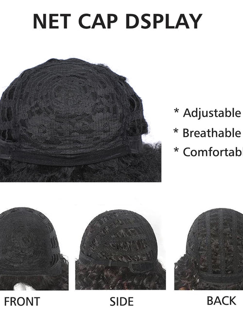 Load image into Gallery viewer, Short Wigs for America Women Curly Wig Natural Looking for Daily Use Party and Cosplay (light brown)
