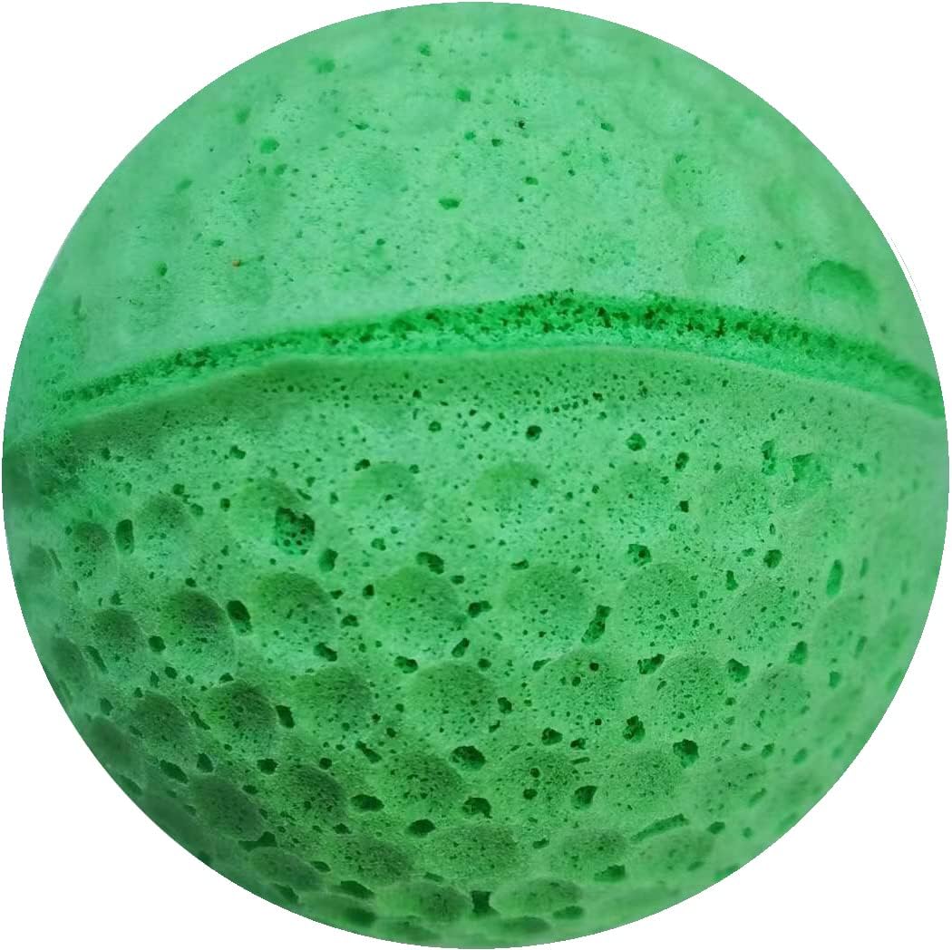 Cat Foam Ball Cat Sponge Ball Toy Cat Soccer Ball Toy (Golf Foam Sponge Ball, Count, 48)