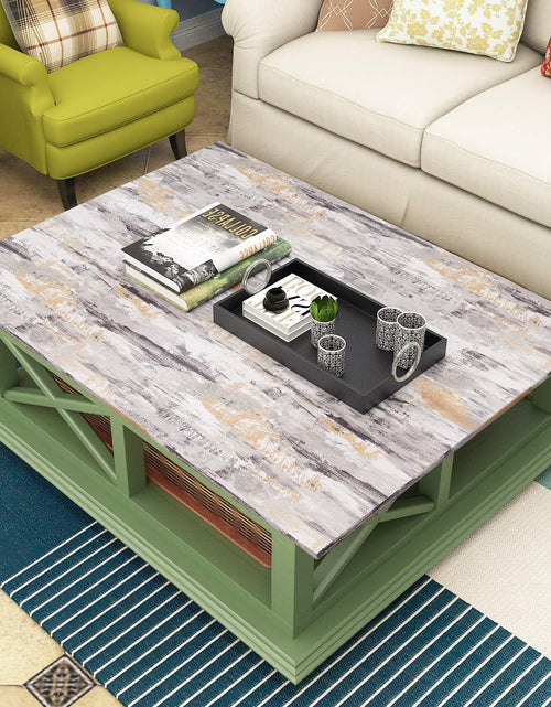 Load image into Gallery viewer, Metallic Concrete Wallpaper Peel and Stick for Bedroom Vinyl Concrete Contact Paper for Walls, Grey Silver, 15.8x78.8 inches
