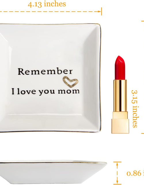 Load image into Gallery viewer, Ceramic Ring Dish Jewelry Tray for Mom Sister Friends, Mom
