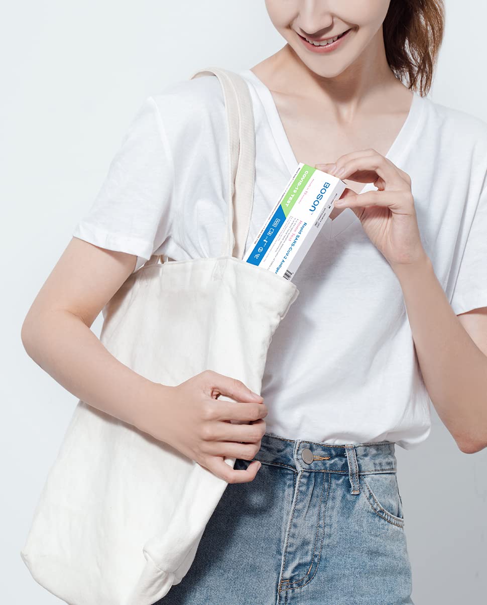 Rapid SARS-CoV-2 Antigen Test Card, 1 Pack, 8 Tests Total, FDA EUA Authorized OTC at-Home Self Test