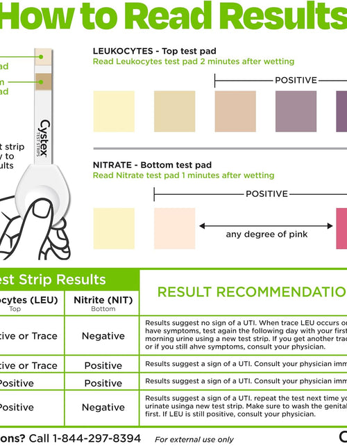 Load image into Gallery viewer, Cystex Urinary Tract (UTI) Test Strips for Women &amp; Men, 4 Count
