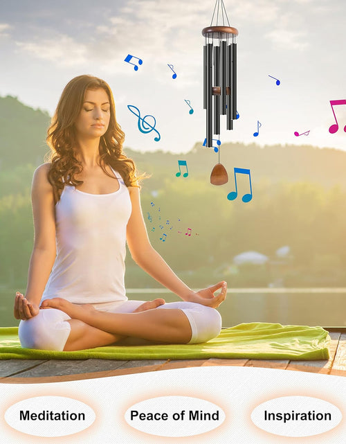 Load image into Gallery viewer, Large Aluminium Wind Chimes 37&quot; Inches to Create a Zen Atmosphere Suitable for Outdoor
