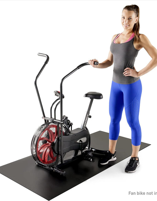 Load image into Gallery viewer, Fitness Equipment Mat and Floor Protector for Treadmills, Exercise Bikes, and Accessories (Regular 78&quot;)
