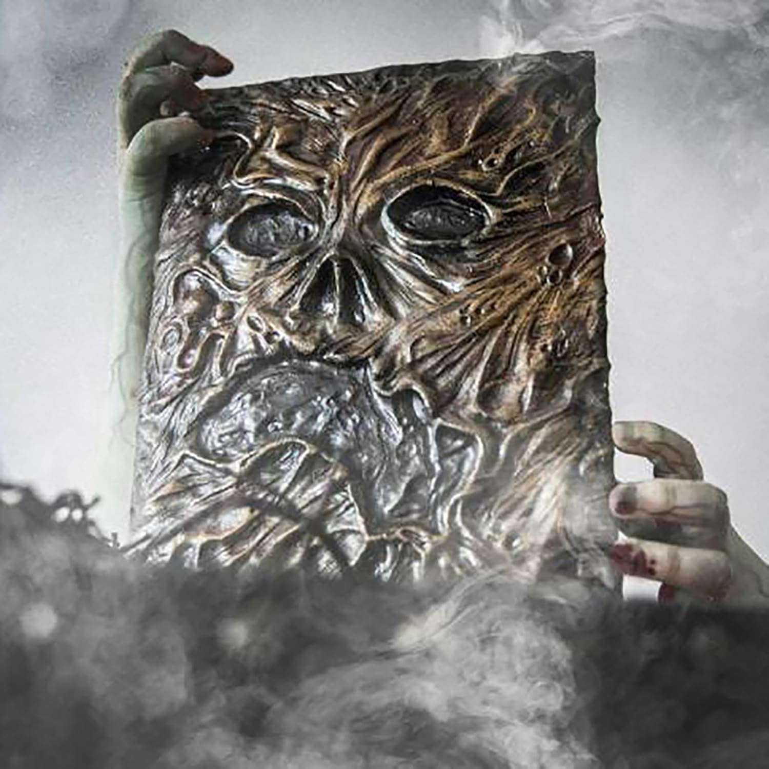 Necronomicon Dark Magic Book Evil Dead Altar Ceremony Prop Book for Collection Decor, 3D
