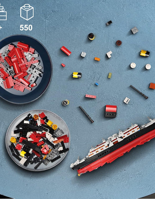 Load image into Gallery viewer, 2 in 1 Titanic Model &amp; Transform Robot Building Kit, Collectible Display Model Set
