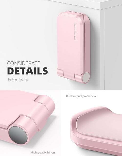 Load image into Gallery viewer, Headphone Stand, Sticky Headset Hanger, Pink
