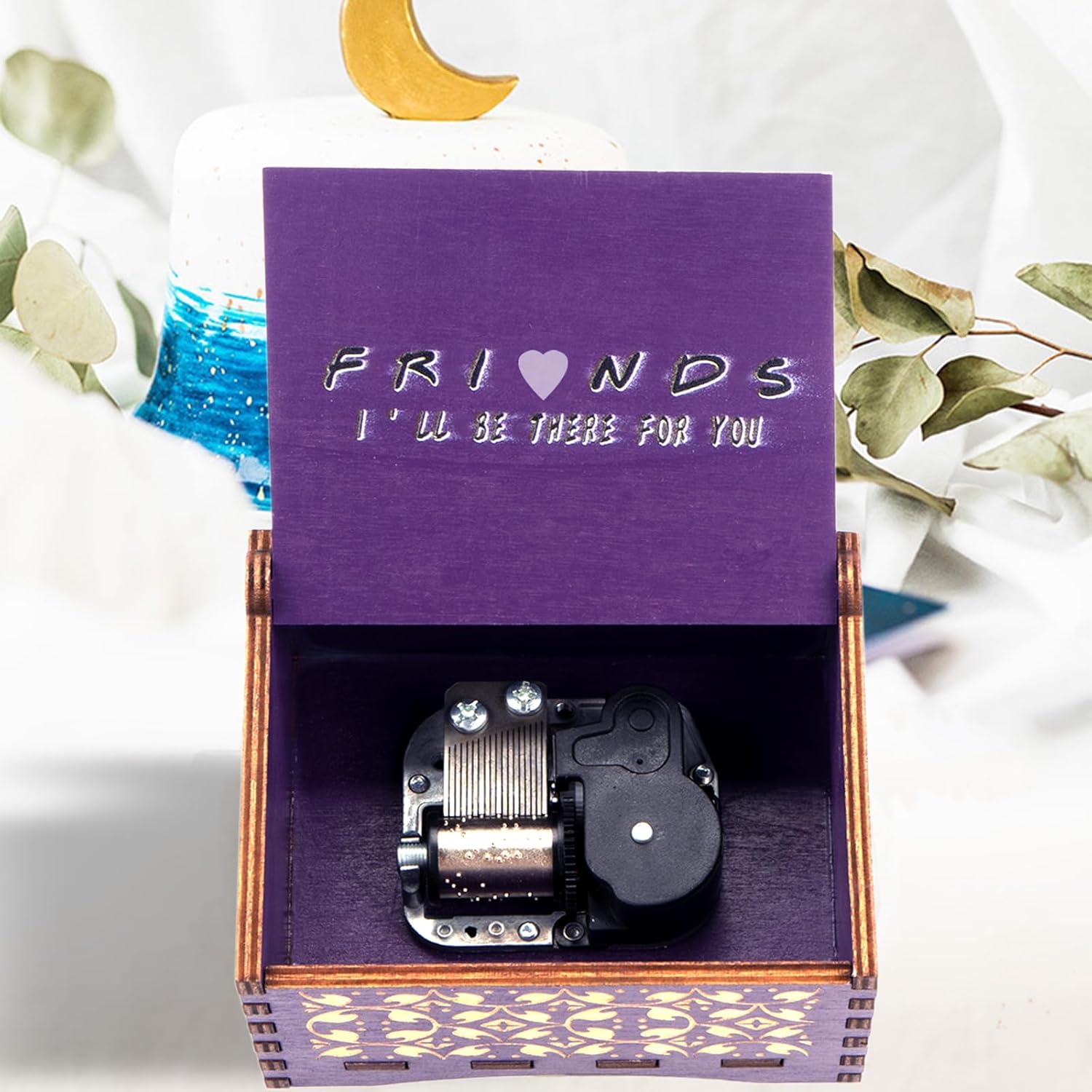 Wooden Music Box with TV Show Theme, Funny TV Show Gifts