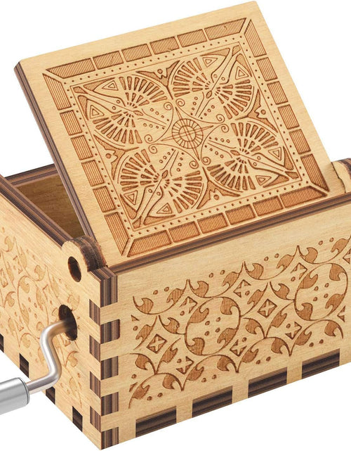 Load image into Gallery viewer, Wooden Music Box - The Pooh Saying Music Box, Gift for Friend

