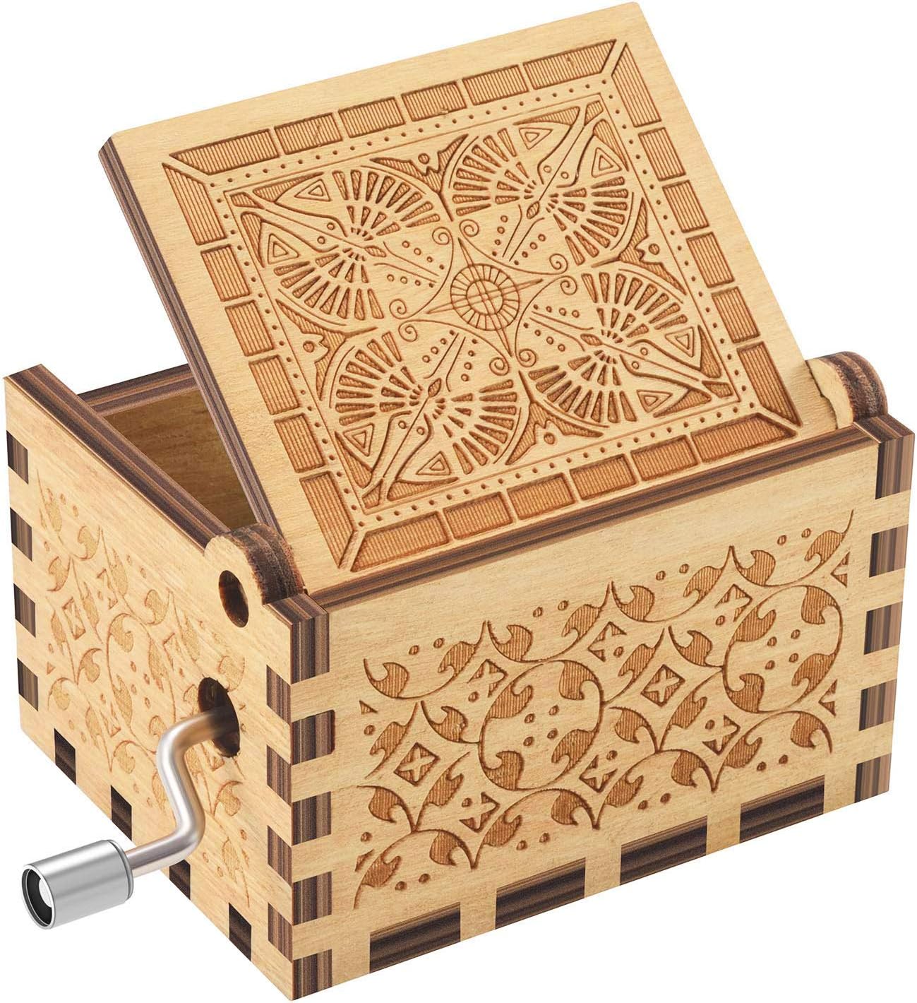 Wooden Music Box - The Pooh Saying Music Box, Gift for Friend