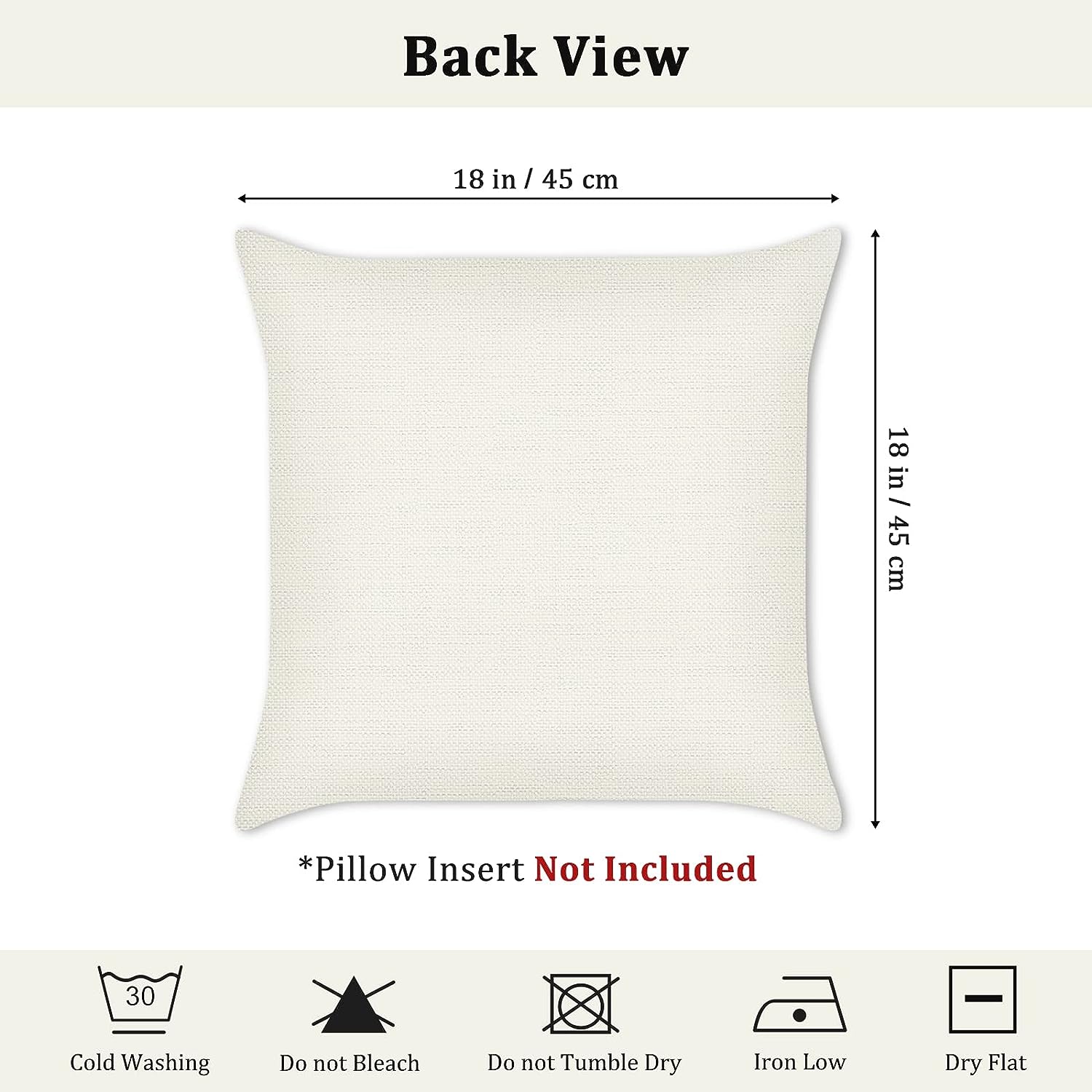 Set of 4 Garden Flower Butterfly Decorative Pillows Case Polyester Linen Cushion Covers