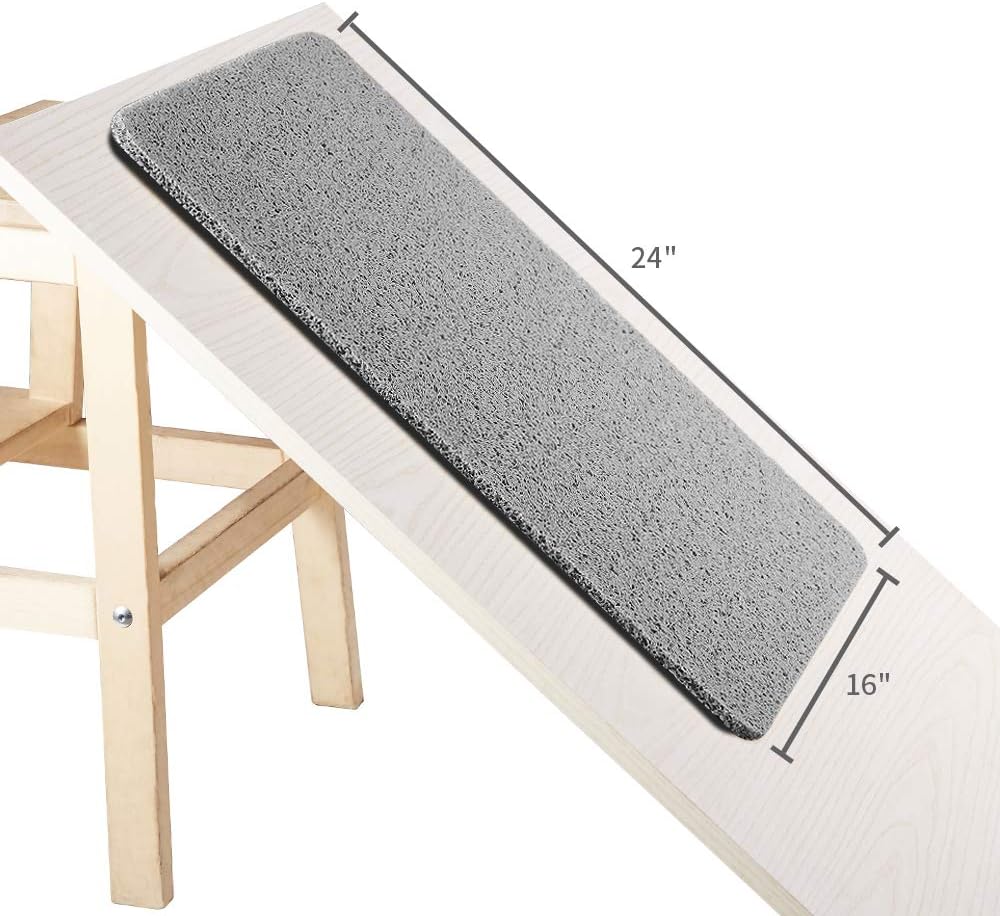 Non Slip Comfort Bathtub Mats with Drain 24x16Inch
