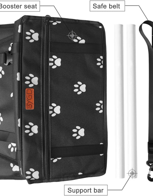Load image into Gallery viewer, Pet Dog Booster Seat, with Upgrade Support Rod, Small and Medium Pets

