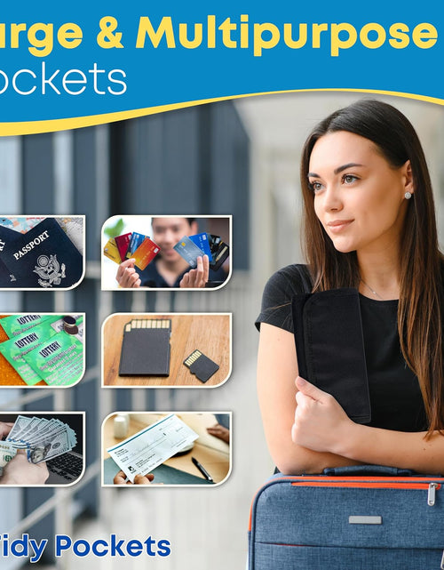 Load image into Gallery viewer, Money Organizer, Cash Wallet with 4 Zipper Slots - Money Organizer for Budget
