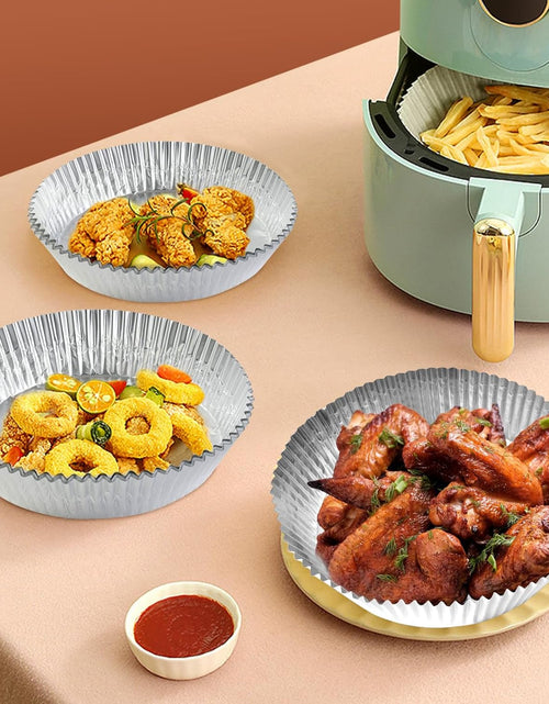 Load image into Gallery viewer, 60PCS Non-stick Air Fryer Disposable Paper Liner, Oil-proof Water-proof
